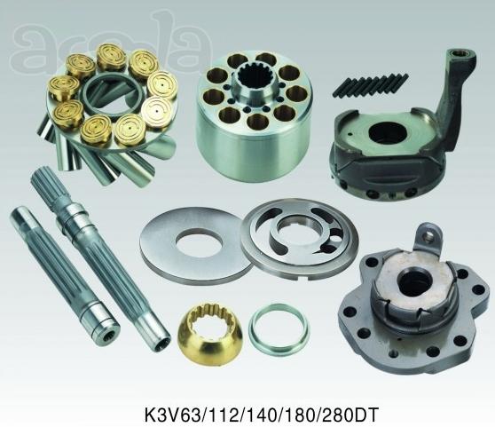 Гидронасос Kawasaki K3V: 63/112/140/180/280:DT - запчасти