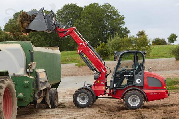 Колёсные погрузчики Weidemann 2080. (Германия).