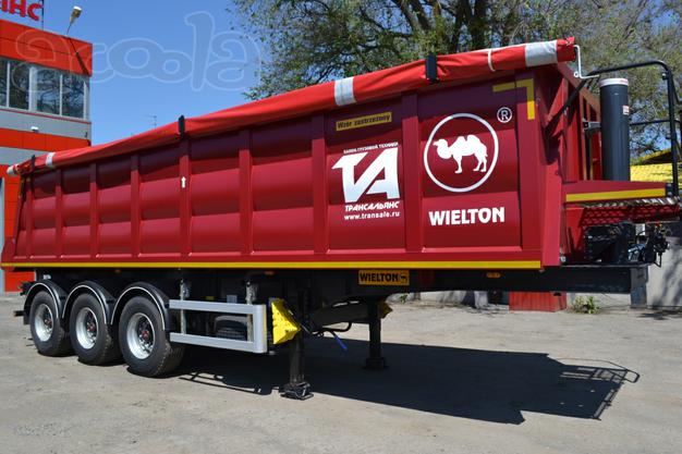 НОВЫЙ самосвальных полуприцепов WIELTON 2016 г.
