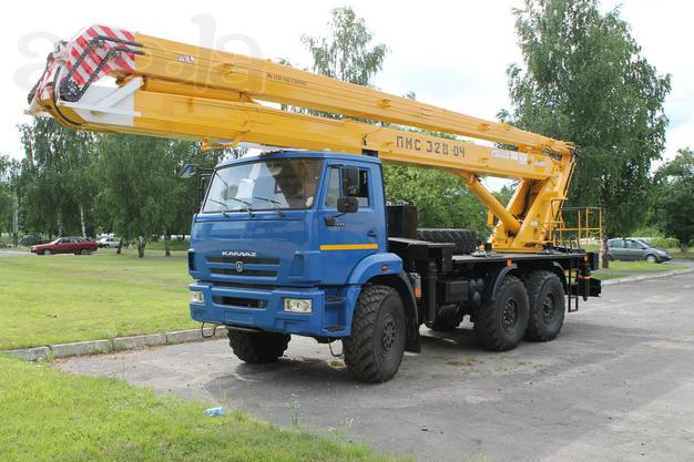 Автогидроподъемник  28м на Камаз 43118