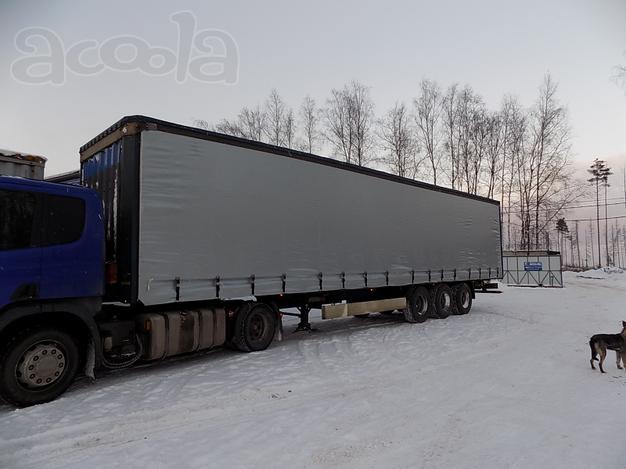 Шторный полуприцеп Krone