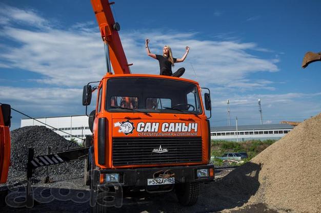 Аренда автокрана на базе маз